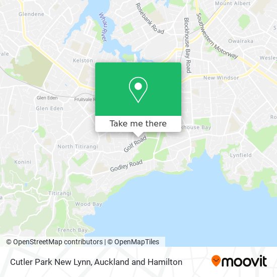 Cutler Park New Lynn地图