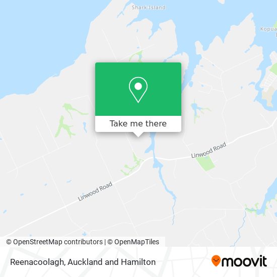 Reenacoolagh map