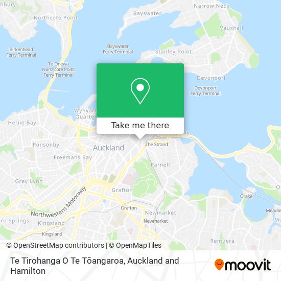 Te Tirohanga O Te Tōangaroa地图