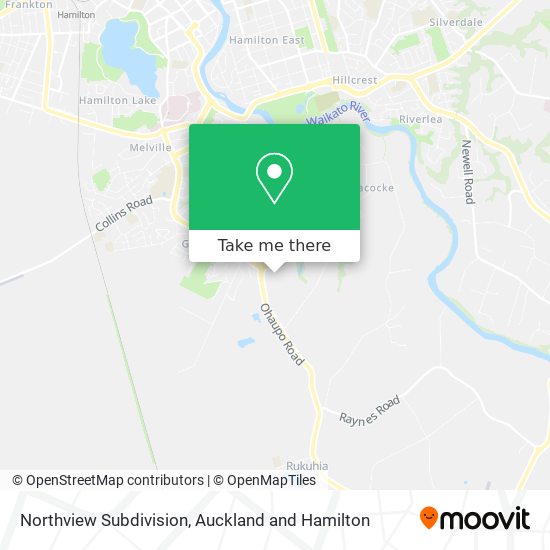 Northview Subdivision map