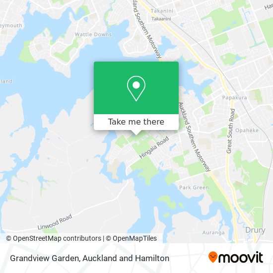 Grandview Garden map