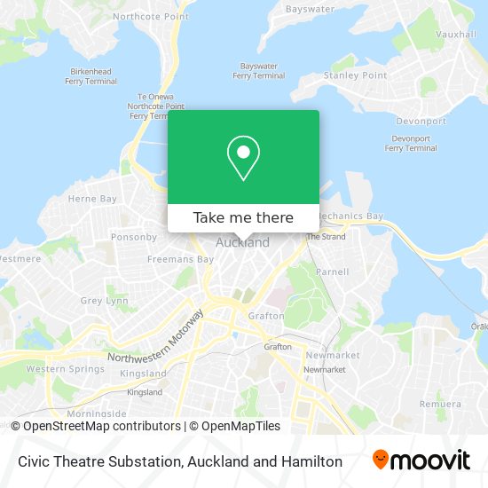 Civic Theatre Substation map