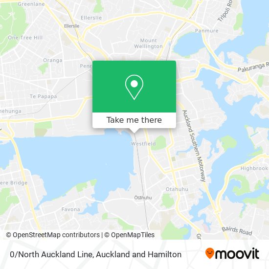0/North Auckland Line地图