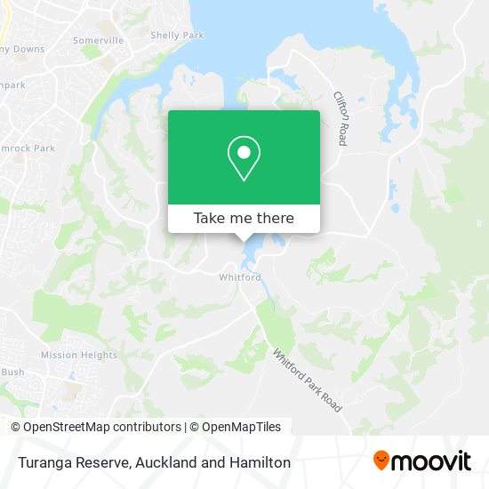Turanga Reserve map