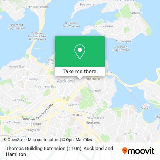 Thomas Building Extension (110n) map