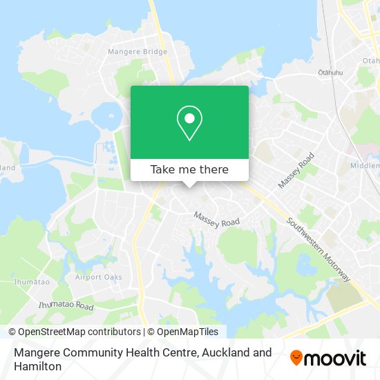 Mangere Community Health Centre map