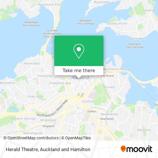 Herald Theatre map