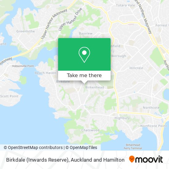 Birkdale (Inwards Reserve)地图