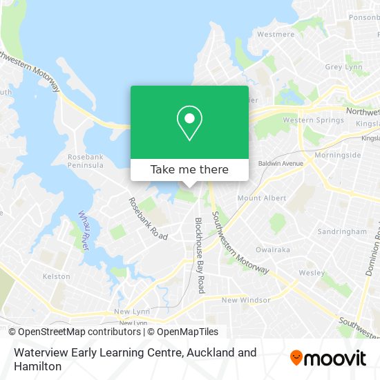 Waterview Early Learning Centre map