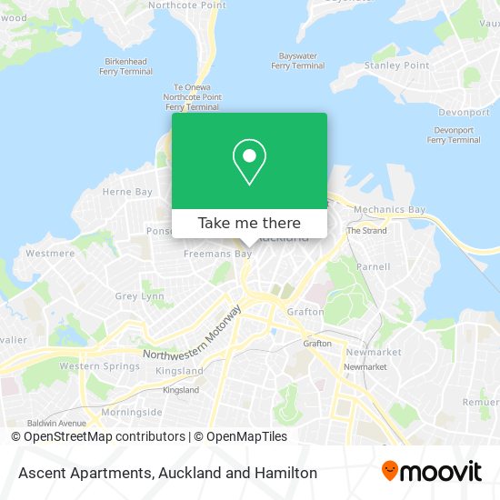 Ascent Apartments map