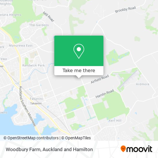 Woodbury Farm map