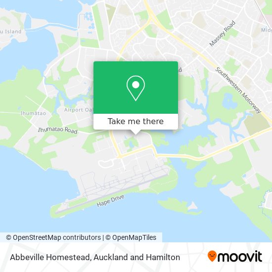 Abbeville Homestead map