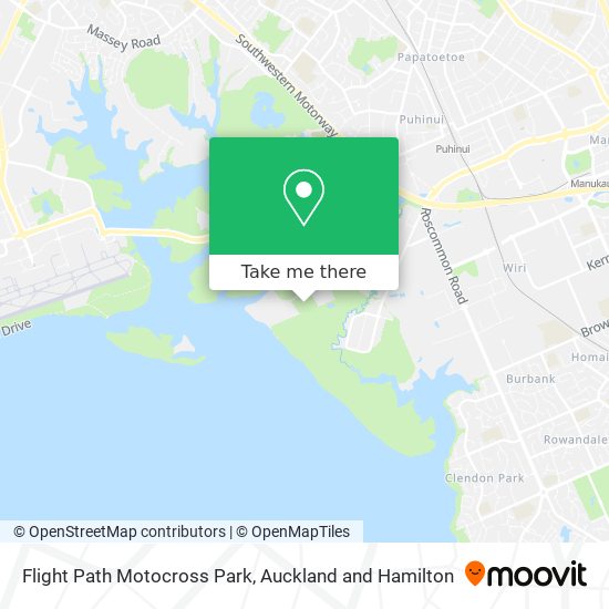 Flight Path Motocross Park地图