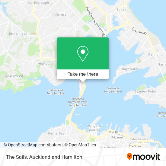 The Sails map