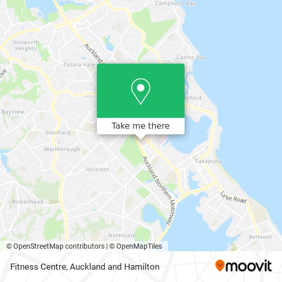 Fitness Centre map
