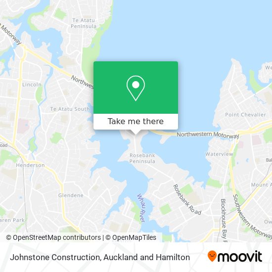 Johnstone Construction map