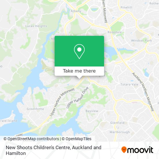 New Shoots Children's Centre map