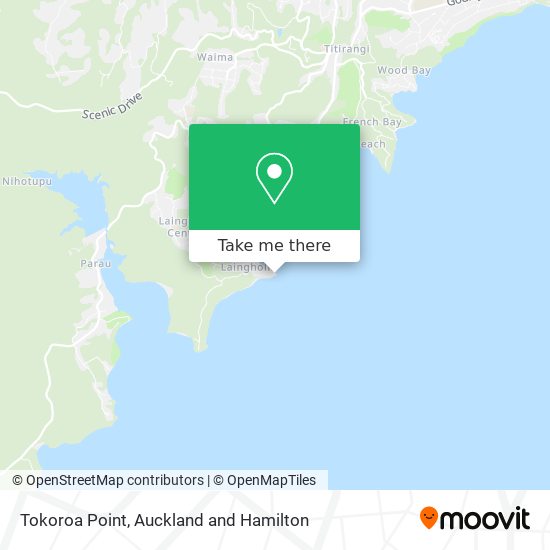 Tokoroa Point地图