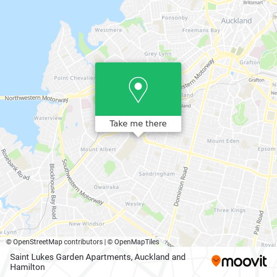 Saint Lukes Garden Apartments map