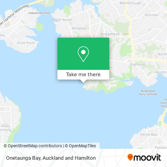 Onetaunga Bay map