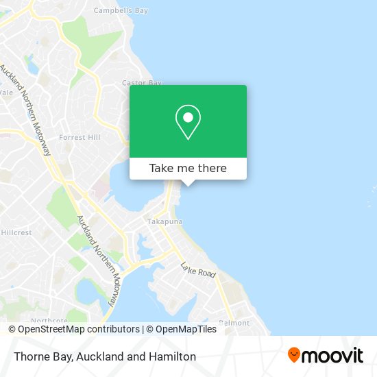 Thorne Bay地图