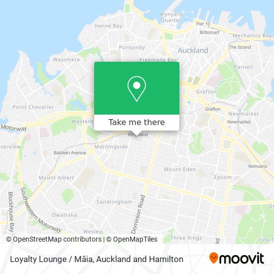 Loyalty Lounge / Māia map