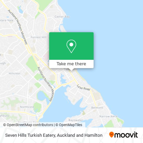 Seven Hills Turkish Eatery map