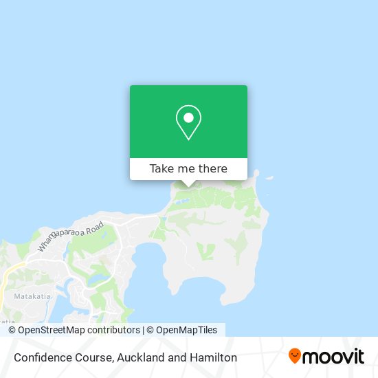 Confidence Course map