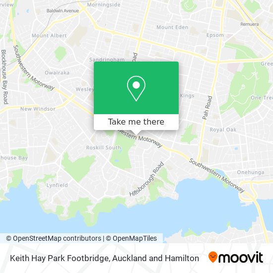 Keith Hay Park Footbridge地图