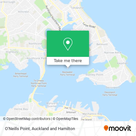 O'Neills Point map