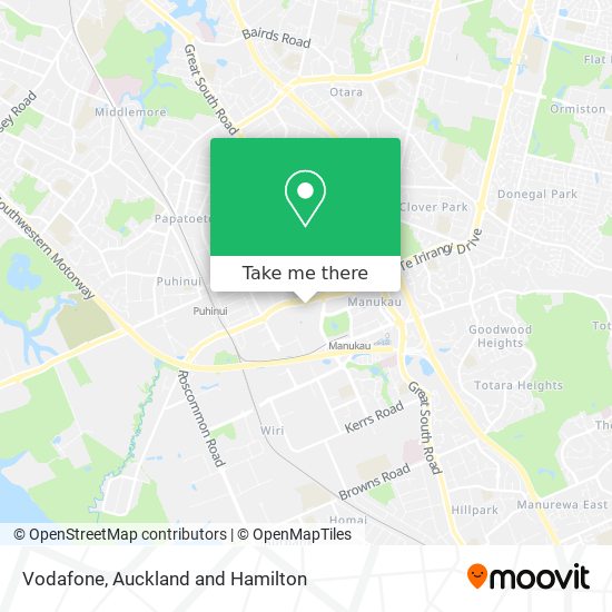 Vodafone map