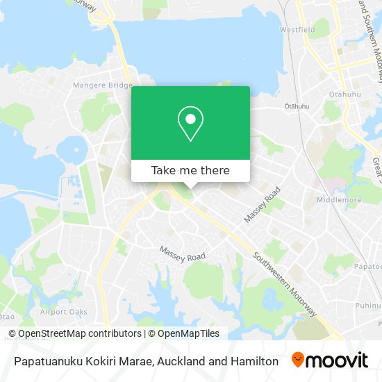 Papatuanuku Kokiri Marae map