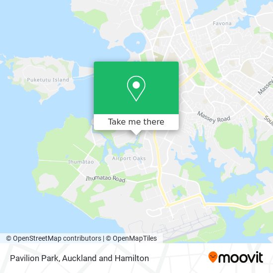 Pavilion Park map