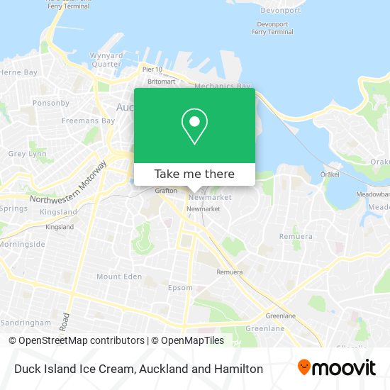 Duck Island Ice Cream map