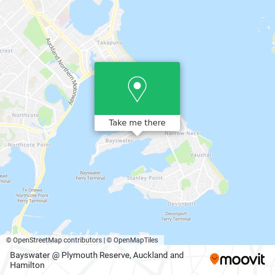 Bayswater @ Plymouth Reserve map