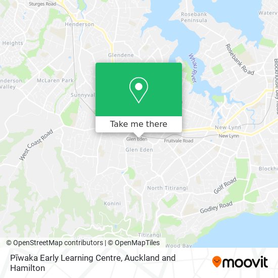 Pīwaka Early Learning Centre map