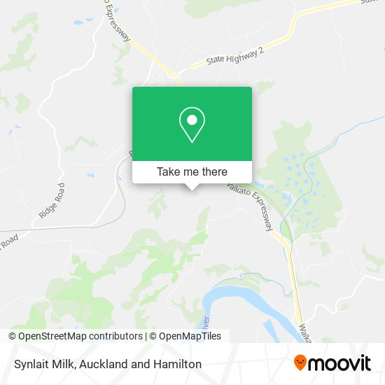 Synlait Milk map