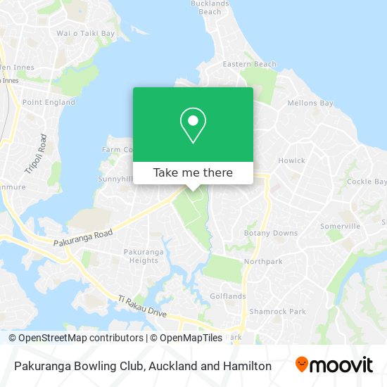 Pakuranga Bowling Club地图