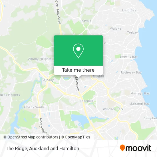 The Ridge map
