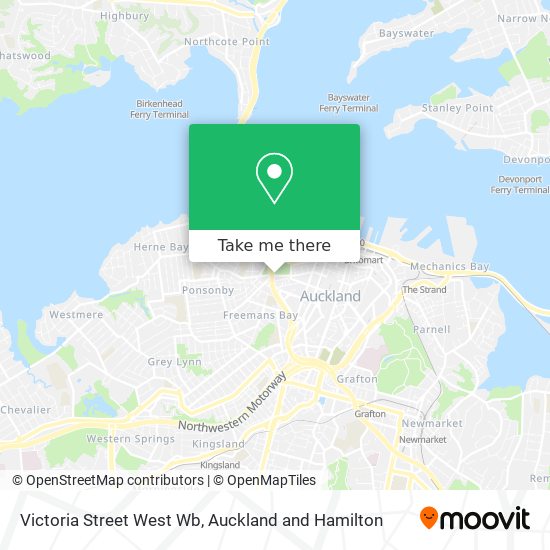Victoria Street West Wb地图