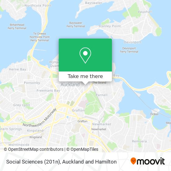 Social Sciences (201n) map