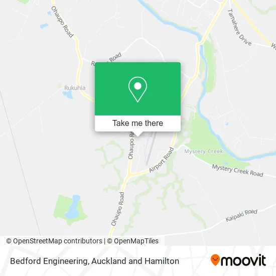 Bedford Engineering map