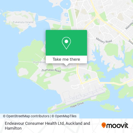 Endeavour Consumer Health Ltd map