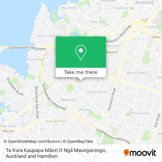 Te Kura Kaupapa Māori O Ngā Maungarongo map