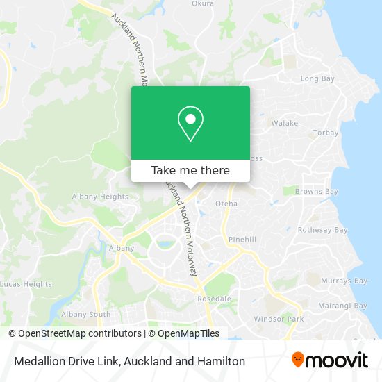 Medallion Drive Link map