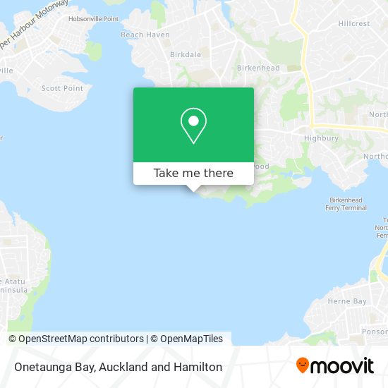 Onetaunga Bay map