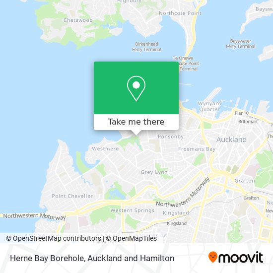 Herne Bay Borehole map