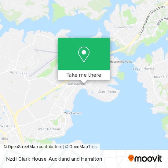 Nzdf Clark House map
