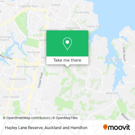 Hayley Lane Reserve地图