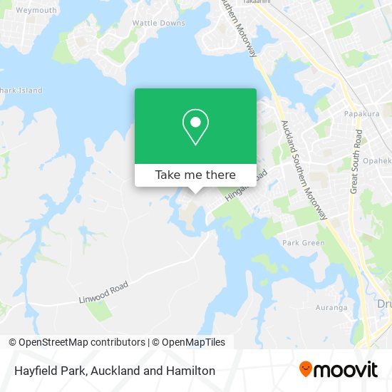 Hayfield Park map